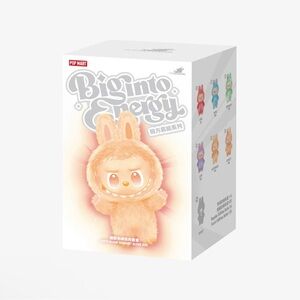 Pop Mart The Monsters Big Into Energy Luck Labubu Plush Pendant Keychain